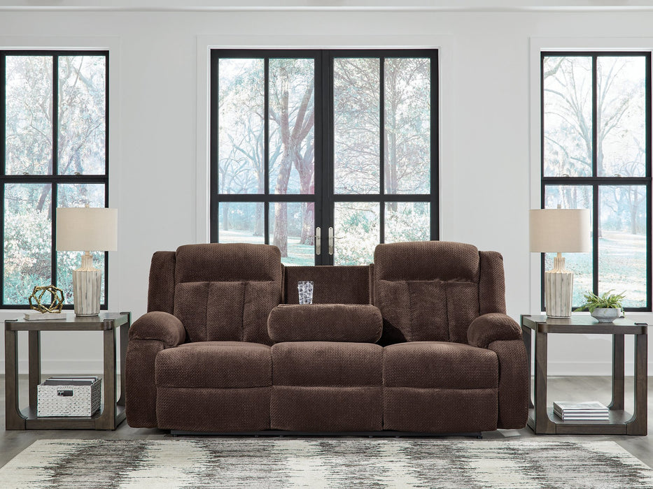 Observation Power Reclining Sofa with Drop Down Table